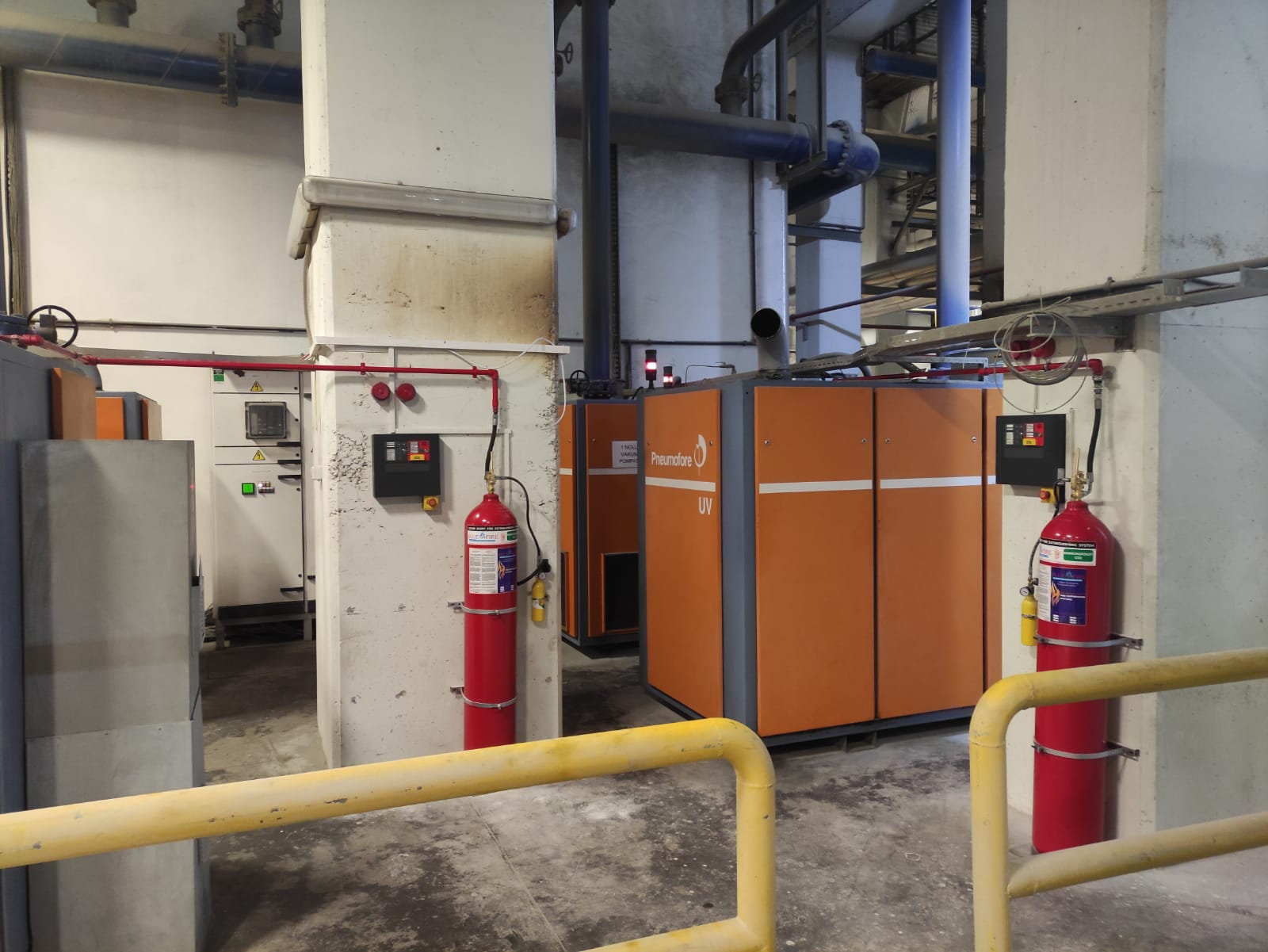 Temiz Gazlı Yangın Söndürme Sistemleri